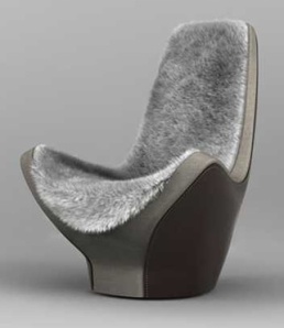 Traveler Grey Upholstered Chair